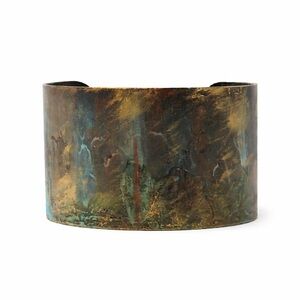 Bracelet Metal Turquoise Copper Cuff NWOT